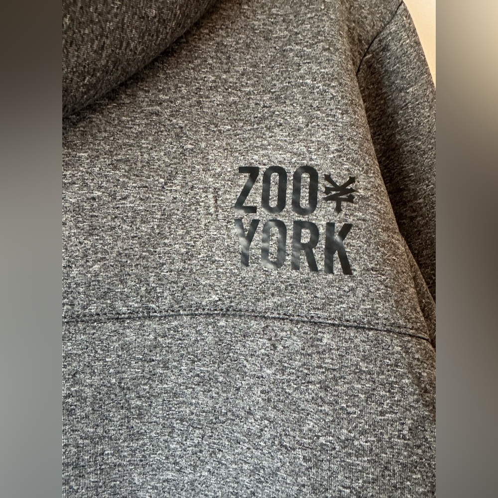 Zoo York gray Sherpa lined zip up hoodie NWT Small - Picture 8 of 10